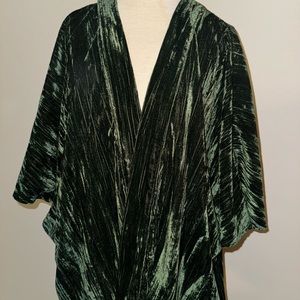 A New Day velvet green jacket